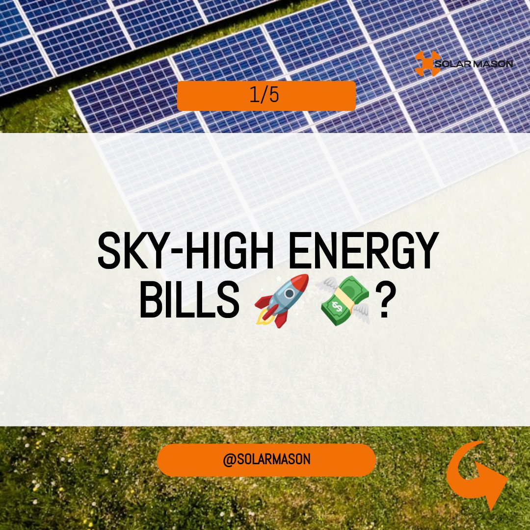 SolarMasons's tweet image. Don't just sit there while your wallet thins! 🏃‍♂️💨 Embrace solar with Solar Mason 🌞💪. Save money AND the planet! 🌍💚 Comment 'Sunshine' if you're ready for a change! 🌄✨ #GoSolar #SustainableLiving #SolarDIY #SolarMason #VeteranOwned #DIY #Survival #ClimateChange #EVCharging
