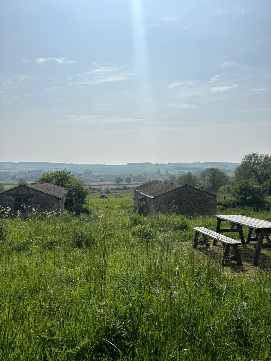 chelseagreen's tweet photo. An incredible setting @RealFarmED for the Food &amp; Farm Lit Fest! 🌞 

@Sally_Morgan @gow_derek @OrkneyBoreray @FionaMountain https://t.co/RrEZMz6IzC