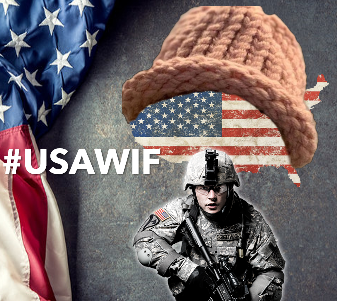 americawifhat's tweet photo. #USAWIF got mad love for the #USTroops around the world #SALUTE for defending our #freedom 

#USAWIF Thanks you for your service https://t.co/nbyGqdz3gF