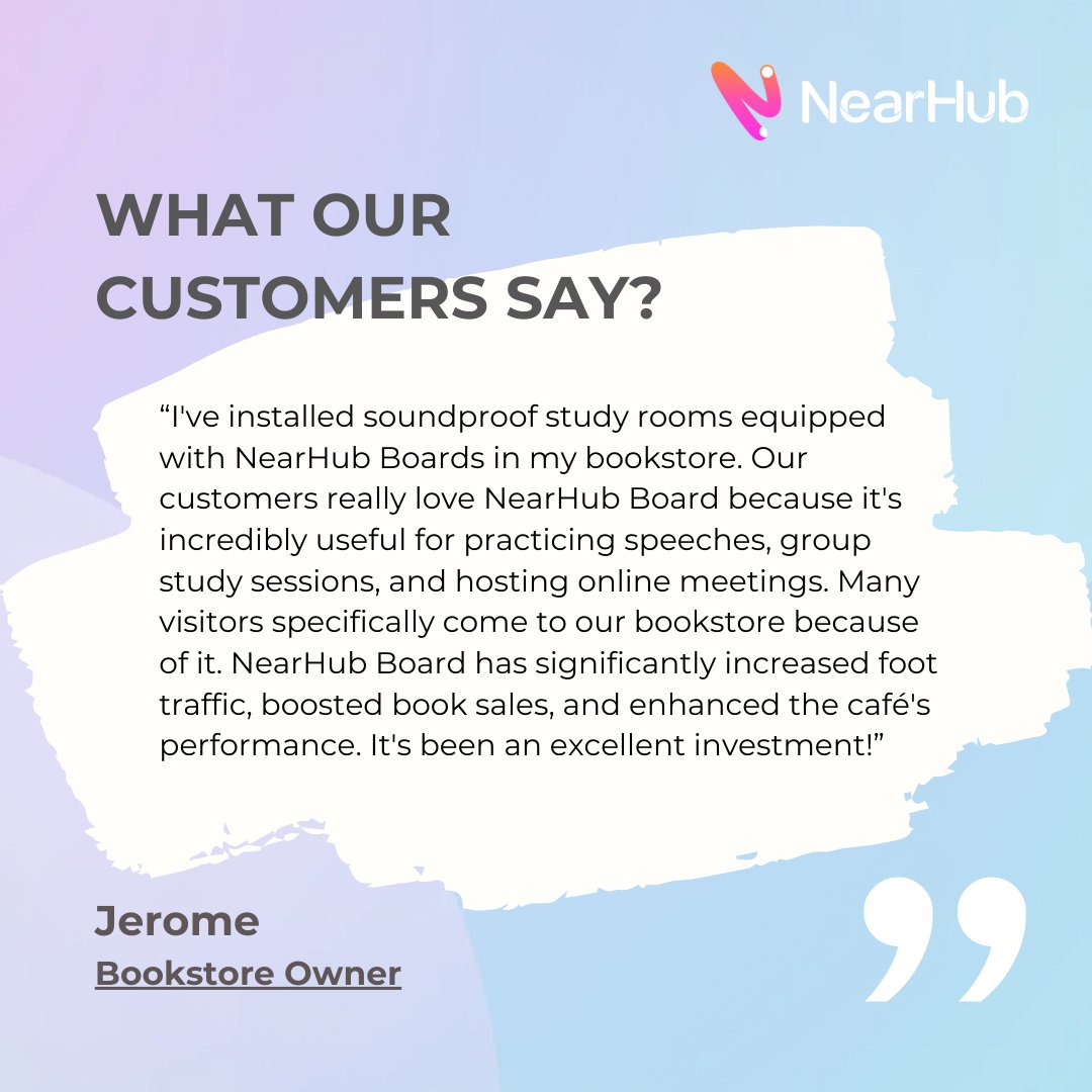 🌟The convenience and efficiency of technology are always so appealing. 
📈Join NearHub Family now and boost your business growth!
nearhub.us/product/nearhu…
#NearHubBoard #Innovation #BussinessGrowth #Convenience #Efficiency