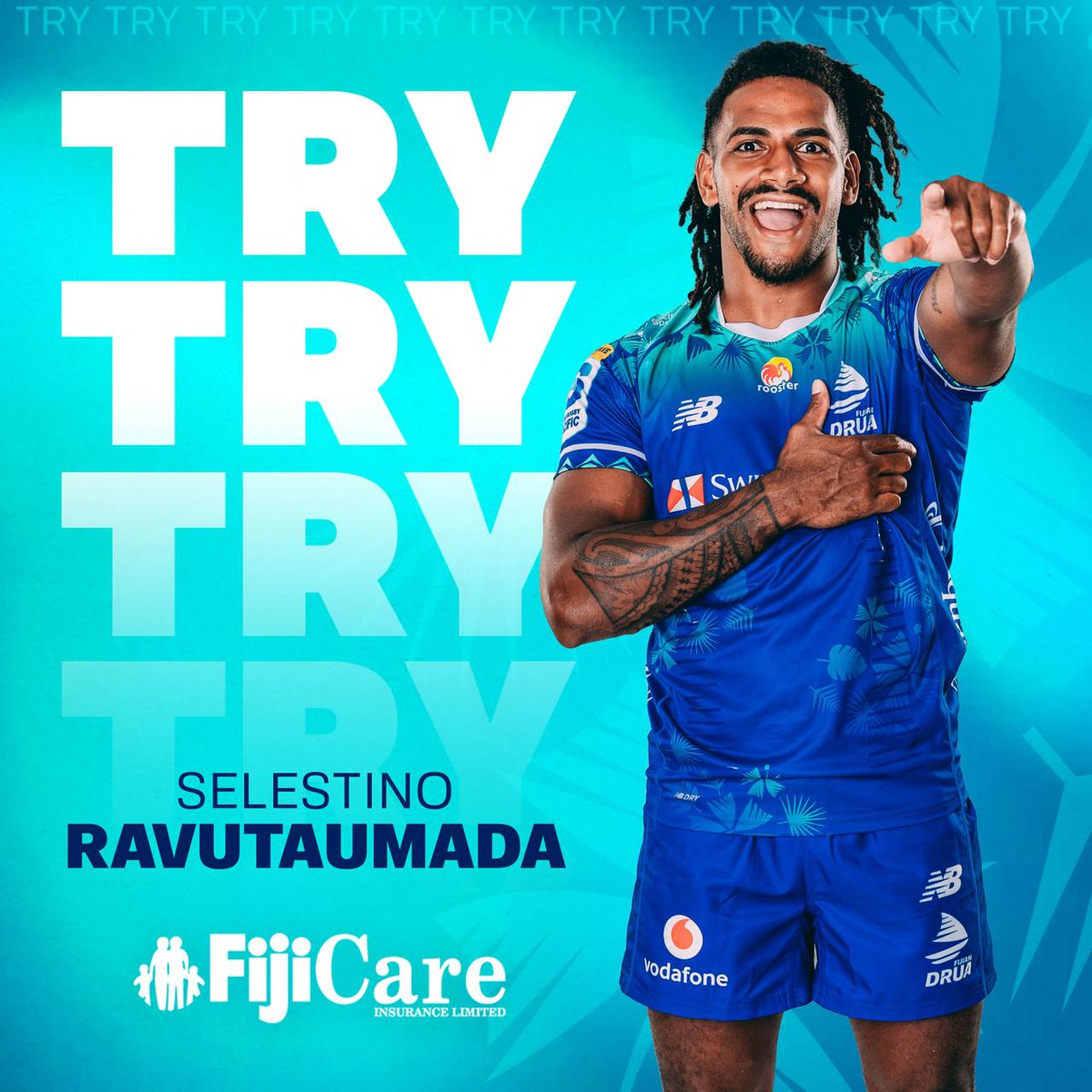 Good start to the 2nd half. Izzy slots the conversion from the sidelines. #TosoDrua #PacificAusSports
