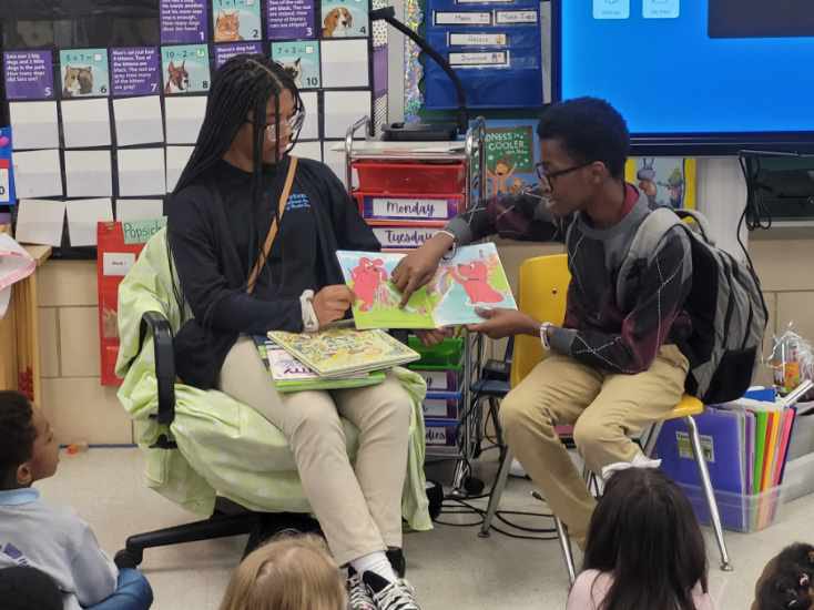 Brandi (@msbdadams) on Twitter photo Another amazing day at The Branch! NJHS students from <a href="/NAHSBCPS/">NorthwestAcademyBCPS</a> spent the afternoon reading to our primary students <a href="/ScottsBranchES/">Scotts Branch Elementary School</a> Looking forward to many more collaborations!! @LTillSBES Another amazing day at The Branch! NJHS students from <a href="/NAHSBCPS/">NorthwestAcademyBCPS</a> spent the afternoon reading to our primary students <a href="/ScottsBranchES/">Scotts Branch Elementary School</a> Looking forward to many more collaborations!! @LTillSBES