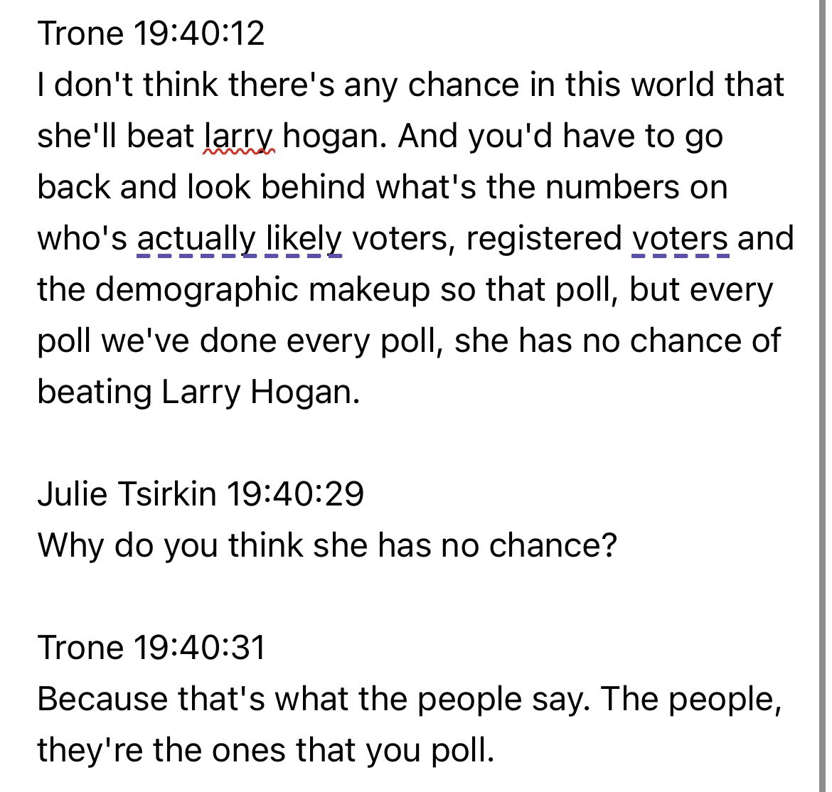 There’s only so much you can fit in a tweet. To be very clear, this was my exchange with Rep. Trone on this… full story and video airing Monday on @MeetThePress Now. w/ @kate_santaliz