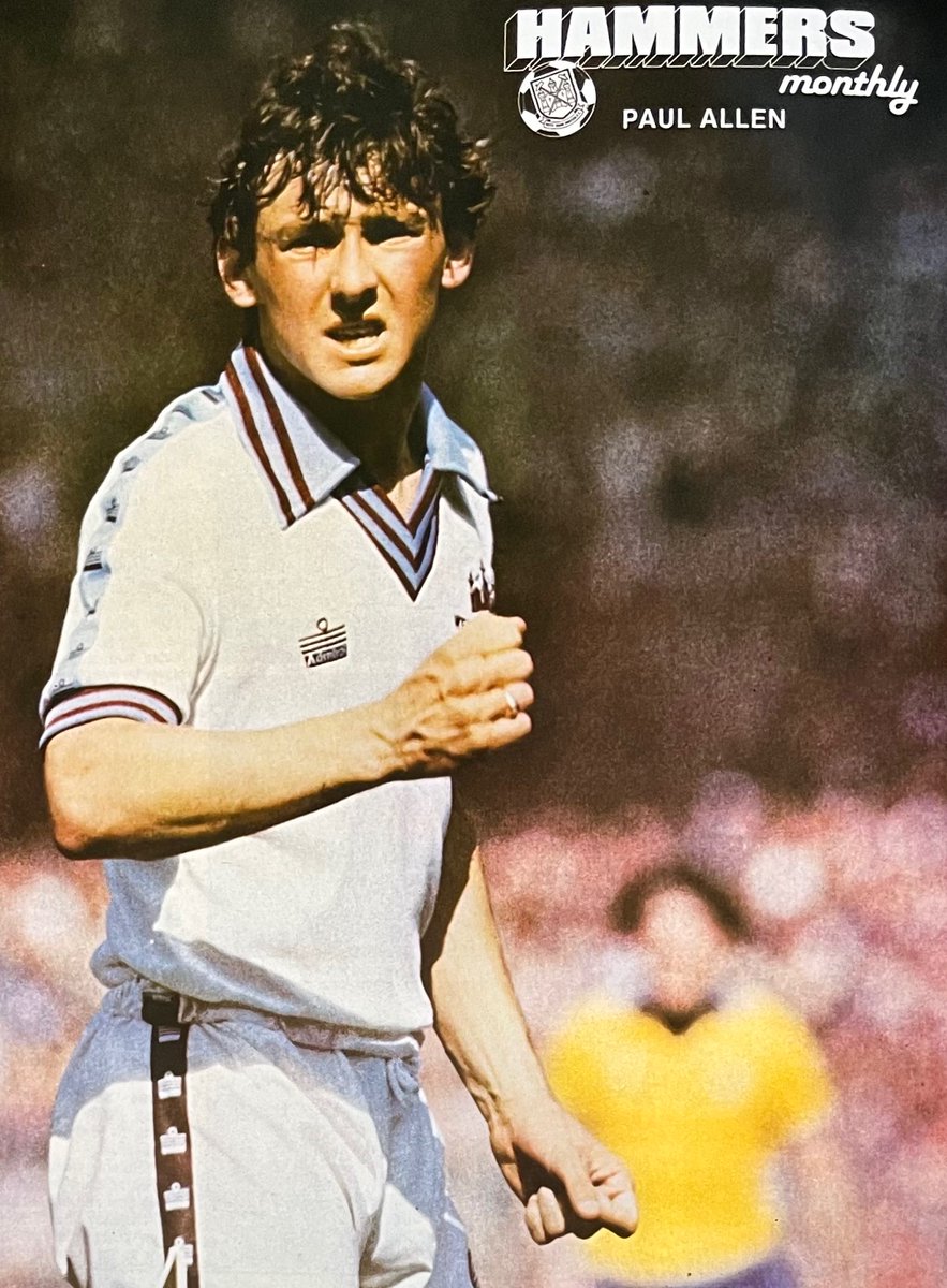 What could sum up John Lyall’s attitude to young players more than this picture below. On the biggest domestic stage watched by millions across the world⚒