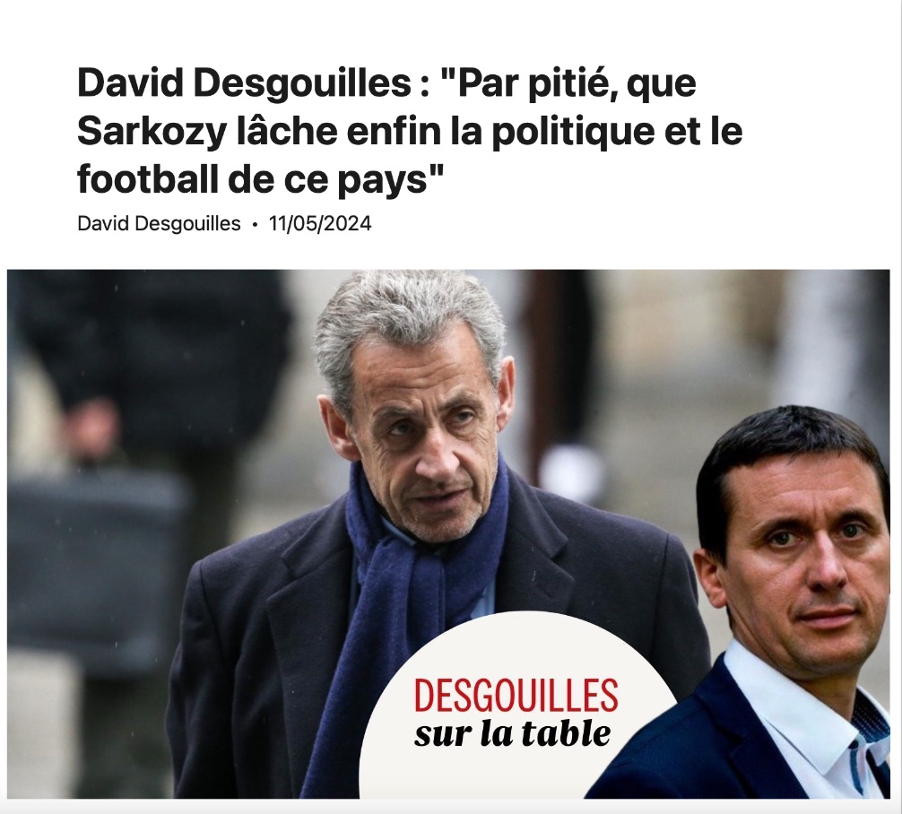 David Desgouilles analyse le rôle que continue de jouer Nicolas Sarkozy. Douze ans que @NicolasSarkozy a quitté l'Elysée, , plus de sept ans qu'il dit avoir quitté la politique et pourtant... marianne.net/agora/humeurs/…