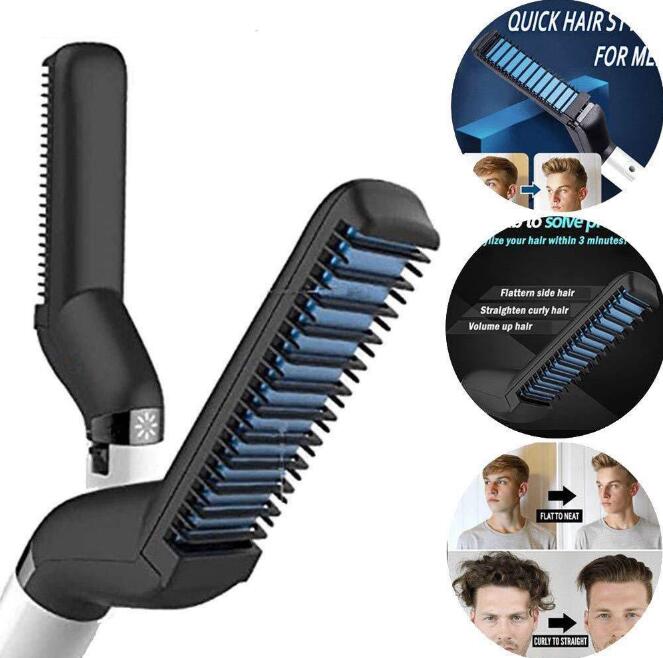LoveGadgets2023's tweet photo. Have you tried the new Beard Straightener Classic yet? This is the best beard straightener of 2024 and is perfect for your beard! It has innovative ceramic plates that heat up quickly and style your beard efficiently. #beardstraightener #beardcare #beardstyle #beards https://t.co/D0MUHsqLYQ