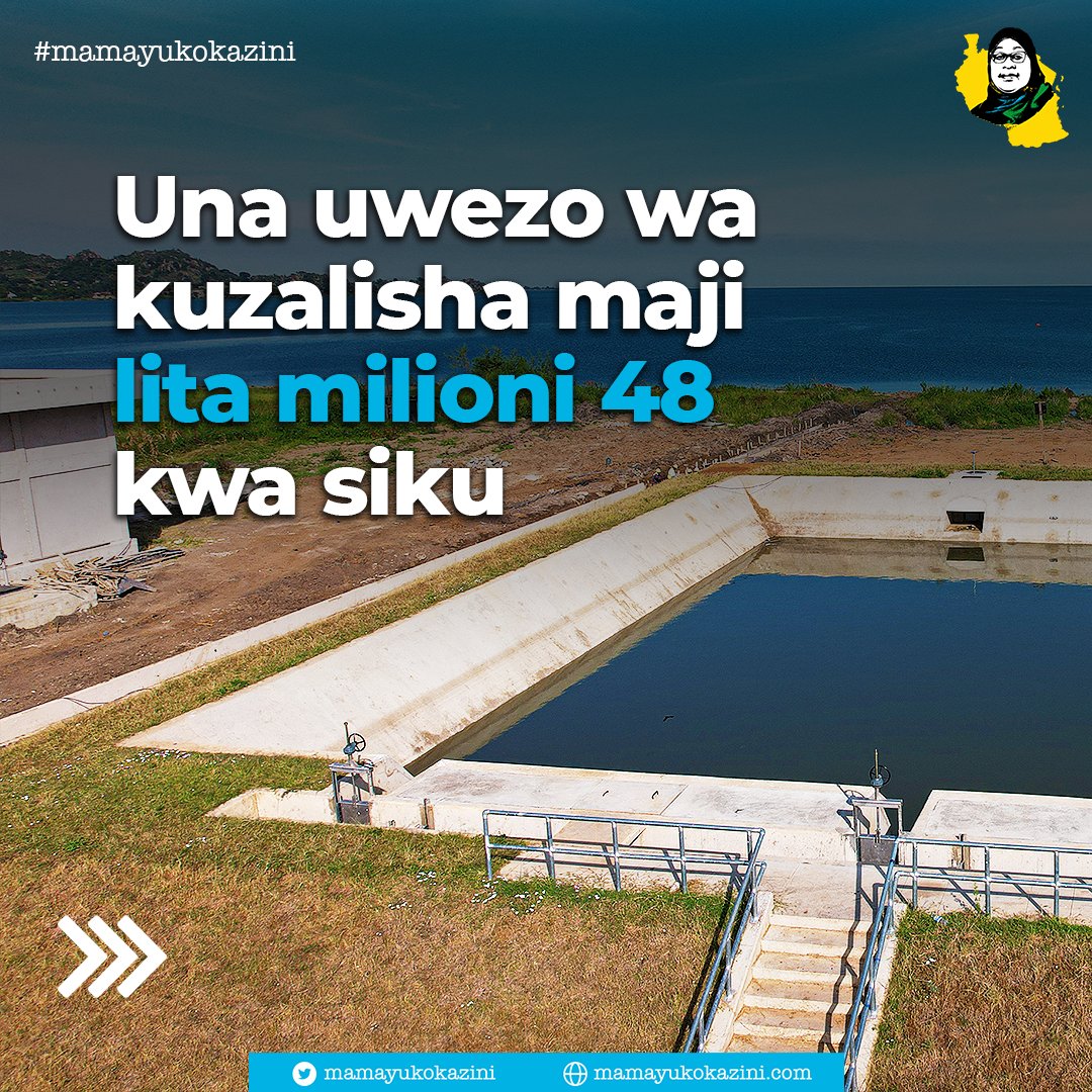 𝐌𝐖𝐀𝐍𝐙𝐀 𝐊𝐔𝐂𝐇𝐄𝐋𝐄! Wananchi 450,000 wameondokana na shida ya maji iliyodumu kwa muda mrefu. Mama akiahidi, anatimiza. #MamaYukoKazini