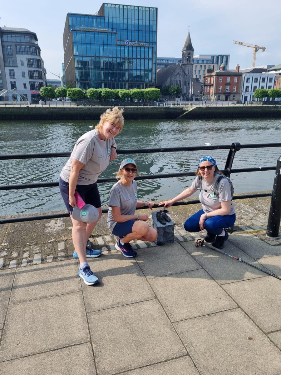 Today @Safehomeireland embarked on their fundraising walk from Dublin to Roscommon. ✨ @Safehomeireland strides towards brighter future for returning Irish emigrants. ➡️ bit.ly/3VPL5fo They will finish their walk on 19th as we begin our walk on 20th May. #FamineWay