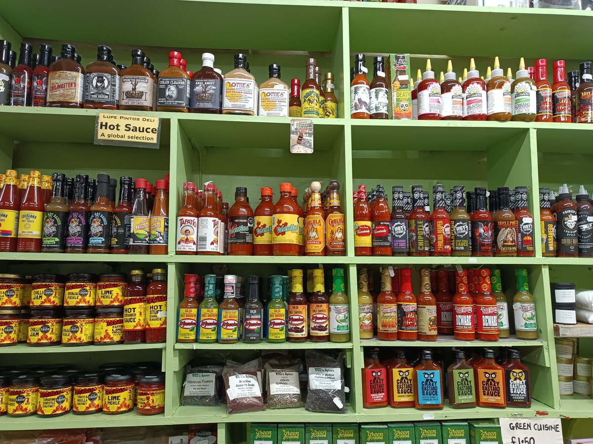 Lupe Pintos ,the hot sauce boss .