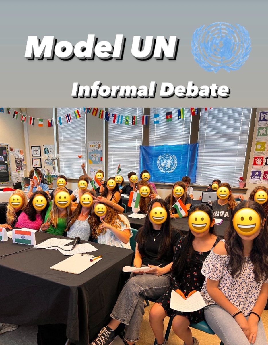 Middle schoolers at Model UN aren't just discussing food waste in Spanish,they're proposing real-world solutions! 🌍💡Their determination to make a difference proves that age is no barrier to creating positive change. #UnitingOurWorld @ParticipateLrng #GlobalLeaders @gregory_elem