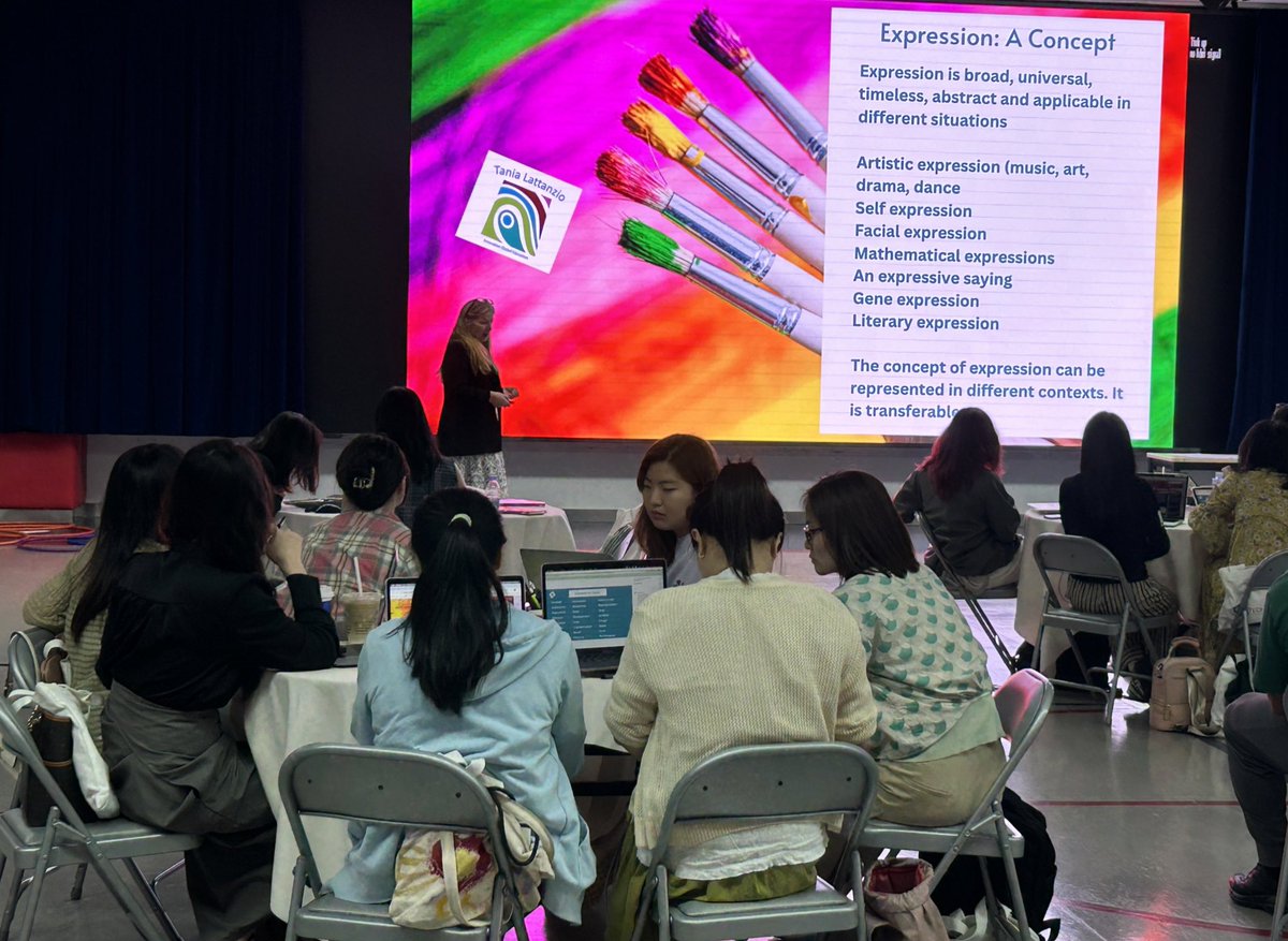 hktans's tweet image. Wonderful to have @igeeducators  with us at @AISGZ today supporting our single subject teachers from our GZ network schools.
#conceptualunderstanding #specialists #pypnetwork