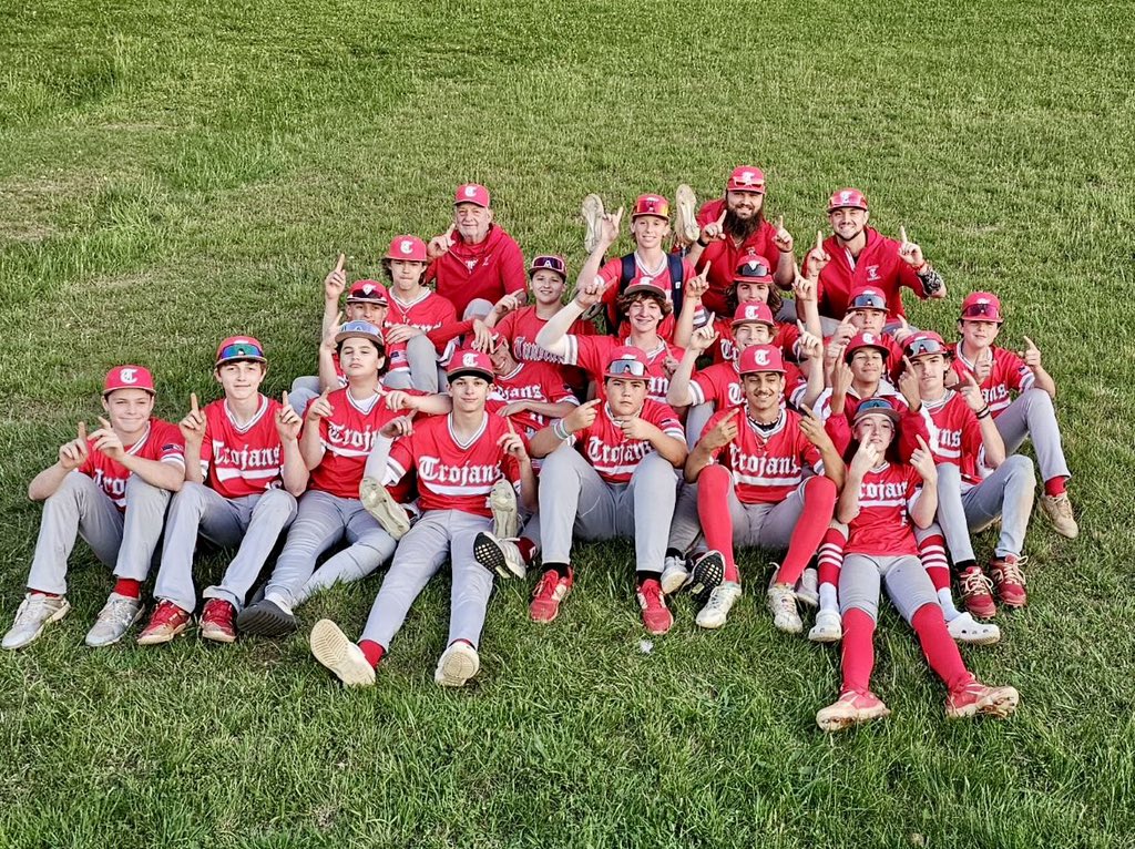 KolbyPuryear's tweet photo. 18-1 season for the Tunstall JV Trojans. The first JV district championship at THS since 2013. Couldn’t be more PROUD to lead this group of young men. #TrojanPack https://t.co/PVntJguHx4
