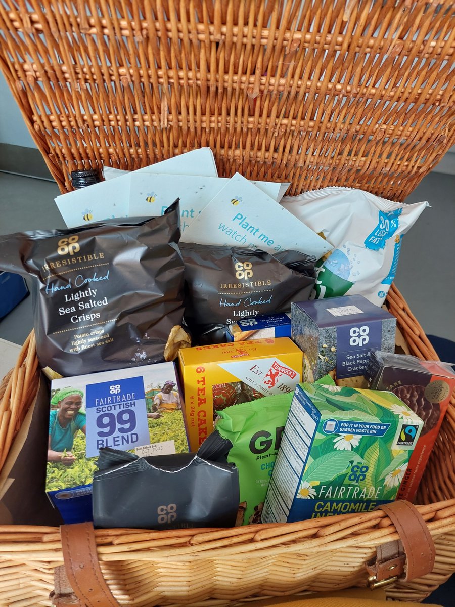 fionamhale's tweet photo. Delighted to support the wonderful Wave Project Spring Scamper 2024, Dunbar, with 2 packed picnic baskets of #Coop goodies (for their raffle). On the hottest day of the year! A very worthy cause. https://t.co/3wjunelOy7 #community #MentalHealthAwarenessWeek https://t.co/Xqf2Iy8iPe