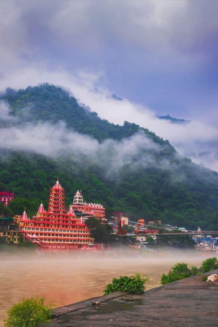 Blissful and positive vibes of Rishikesh !!