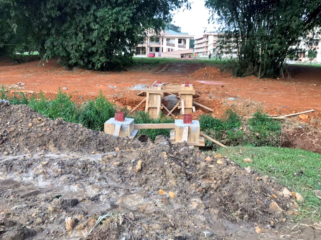 📍 ATTENTION STUDENTS 📍 The UMaT SRC (Frimpong-Anese Led Administration) is currently undertaking a construction project to build a Wood village and a Bridge leading to the cafeteria and the main auditorium. Stay tuned for more update 👀❗