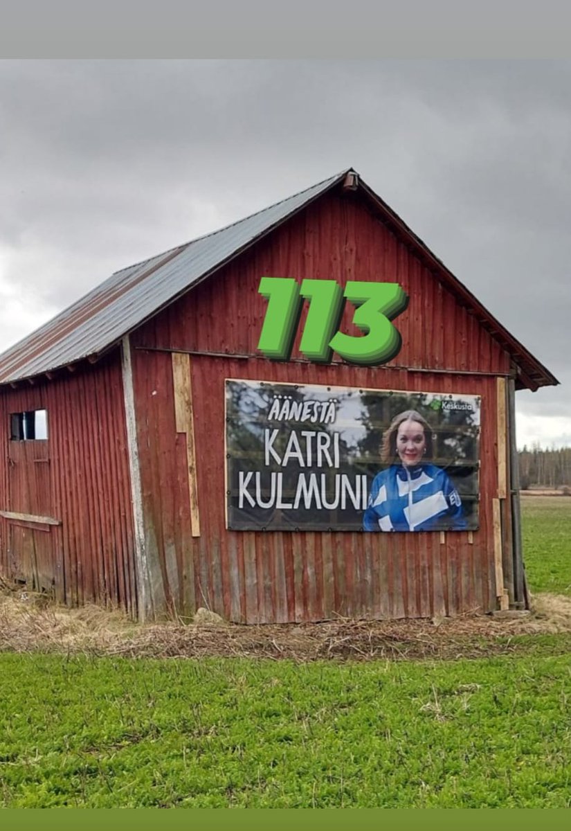 AnnikkiTallgren's tweet photo. Eu vaalit lähestyy. Pätevä, kielitaitoinen, tarpeeksi kokenut Äänestä Katri Kulmuni Euroopan parlamenttiin.
#Eu - vaalit
#Katri Kulmuni
# Keskusta. https://t.co/uwBkI2DMuu