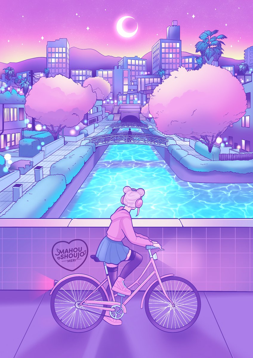 ✨🌙Los Santos Vespucci Canals in a Sailor Moon inspired Style 🌙✨