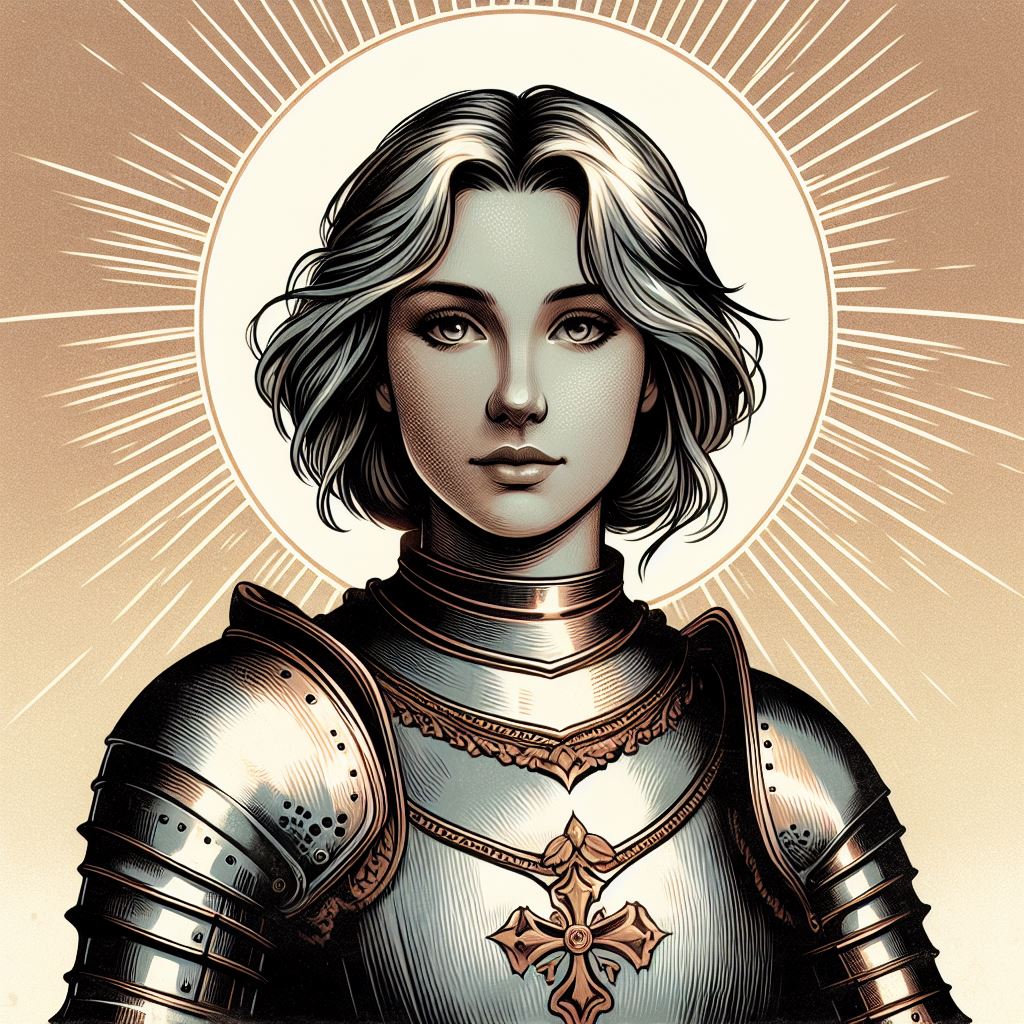 Joan of Arc AI mode.
#History #France #joanofarc #saint
