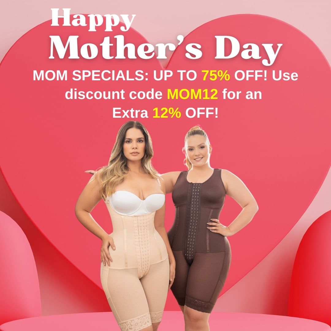 🌸 Mother's Day Shapewear Sale: Up to 75% OFF! Use code MOM12 for an Extra 12% OFF! 🛍️

👉Shop now at ShapewearUSA

#shapewearusa #shapewear #mothersdaysale #shapewearsale #giftsformom #mothersdaygifts #discountcode #shopnow