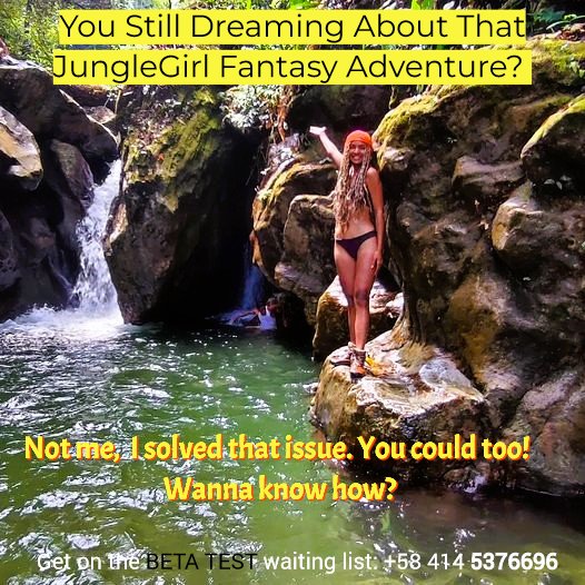 Many guys dream about a junglegirl fantasy adventure since their days of youth... I did, too! But I took steps on location to fulfill that dream - Join me for the fun before the next worldwide crisis makes travel a pain.  #adventuretravel #junglefantasy #junglegirl
