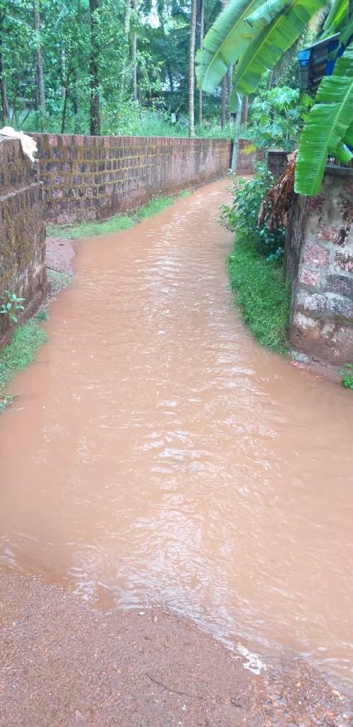 Localised Floods Reporting Kanhangad Kasargod DT #Keralarains