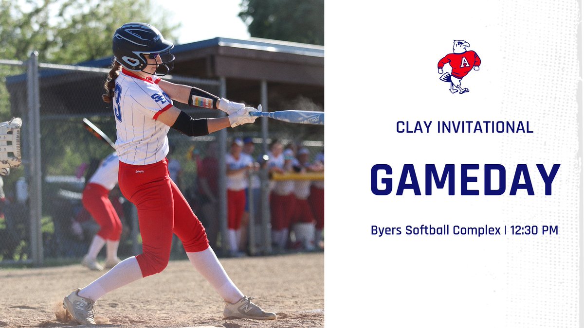 Softball plays today in the Clay Invite.
Go Eagles