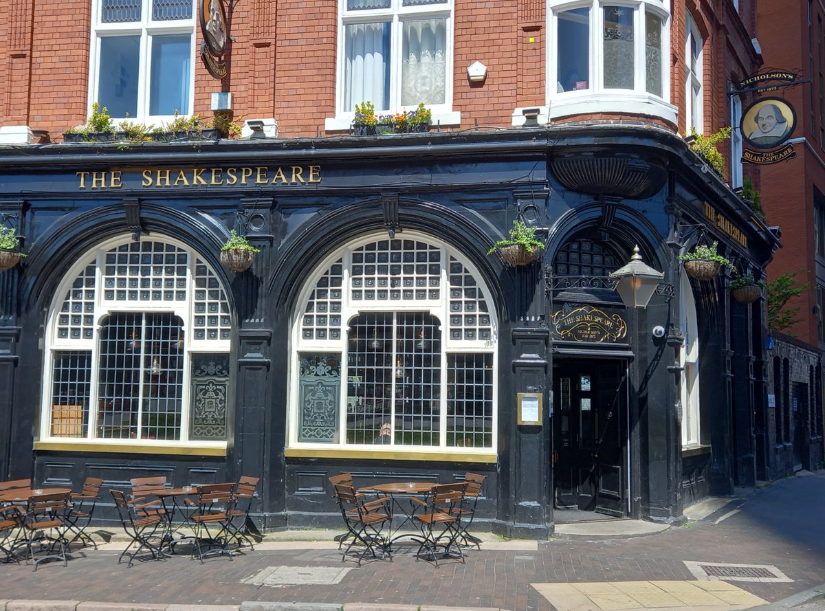 michaelwardle42's tweet image. We had a lovely lunch in the Shakespeare pub near Birmingham Rep on Thursday. Very tasty food.