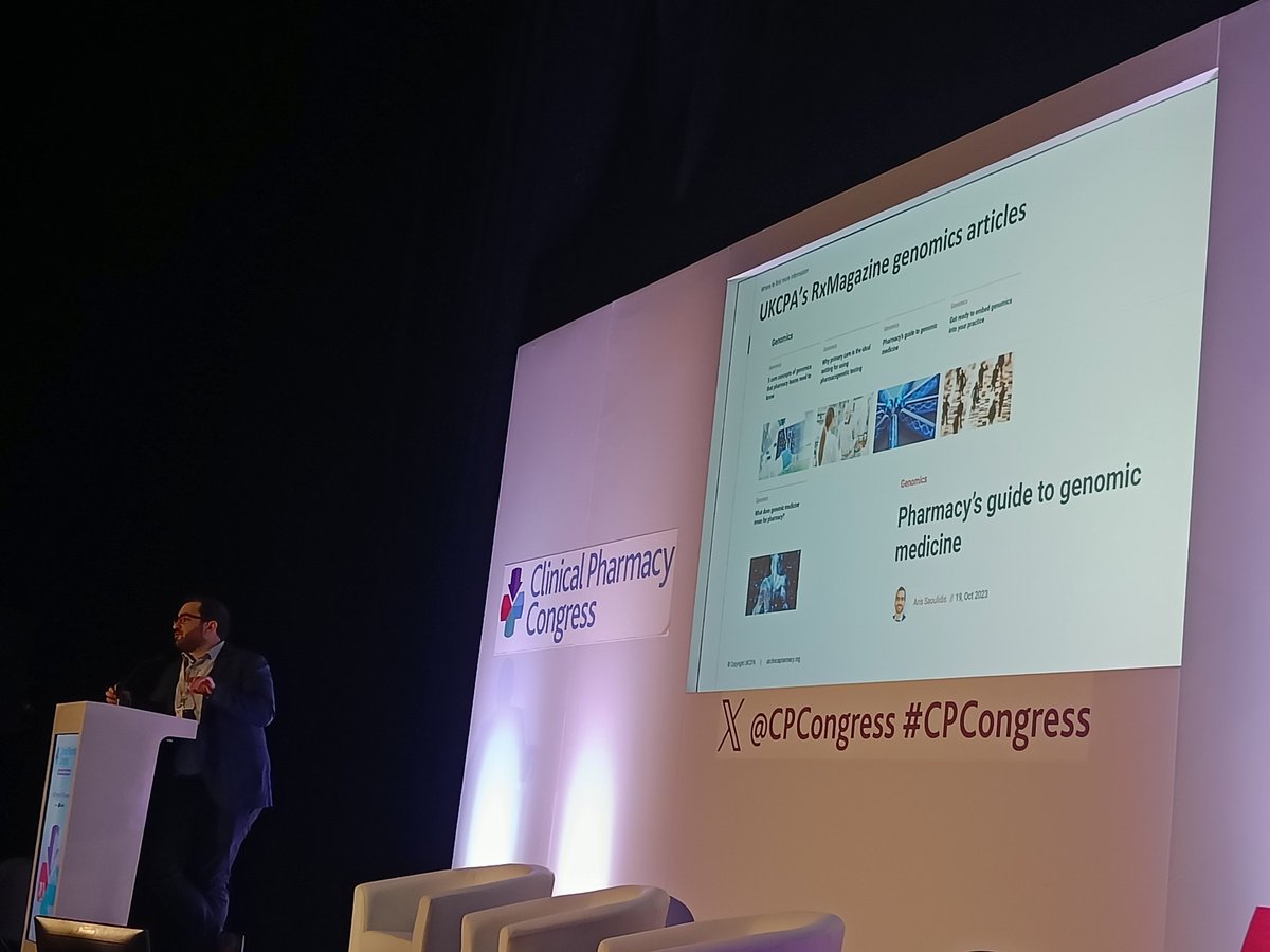 Wonderful to see this #pharmacogenomics workshop so well attended @CPCongress and well done to @BugHayleyW and especially @ArisSaoulidis for such a stimulating session 🧬💊👏