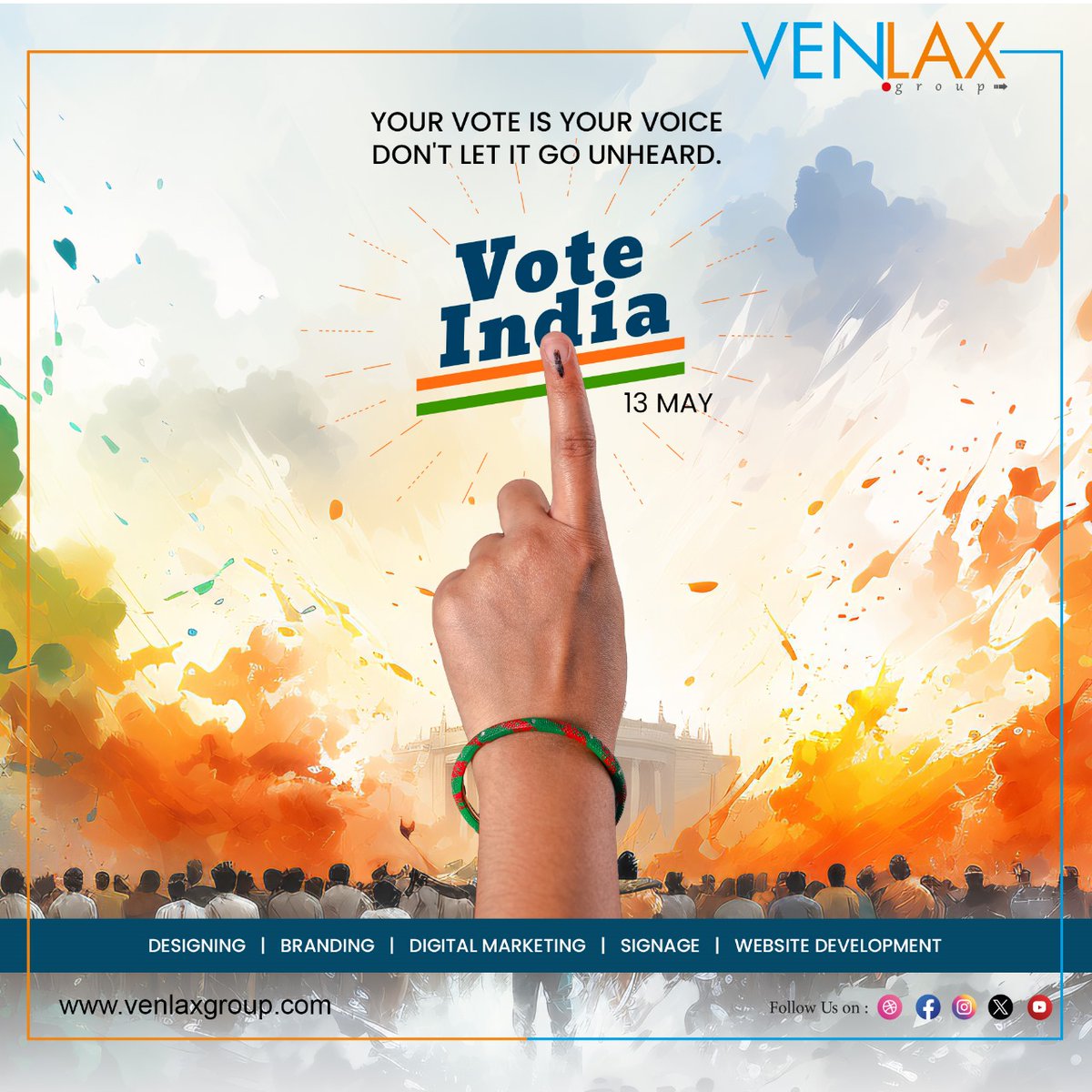Voting is the Most Powerful Tool We Have to Create Change.

#VoteForChange #venlaxgroup #VoiceYourVote #BrighterFutureAhead #MakeYourMark #DemocracyInAction #ElectionDay