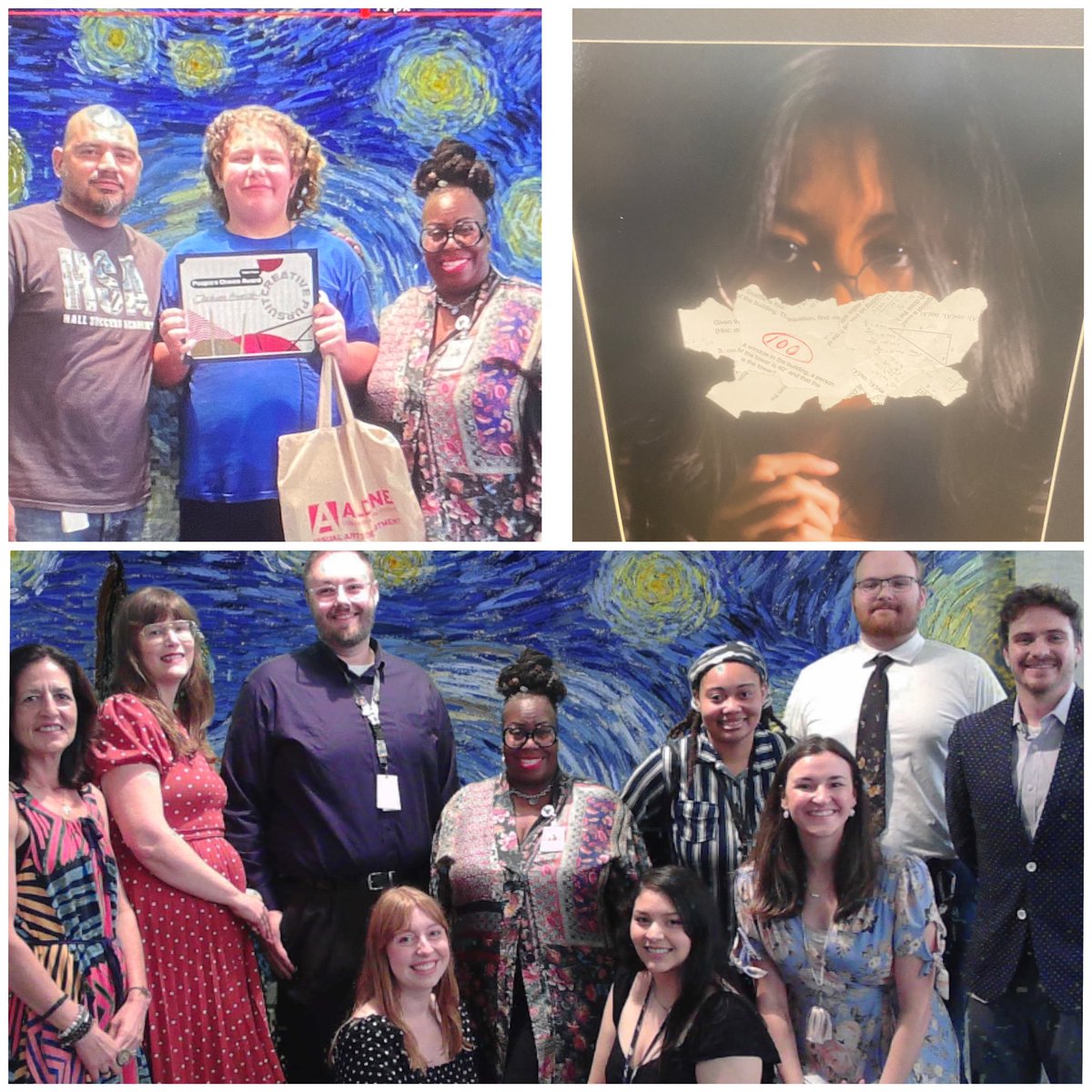 Kaileigh Newman (@newmankaileigh) on Twitter photo 2nd High school <a href="/AldineChoice/">Aldine ISD Choice Schools</a> Art show!!
Thank you art educators for celebrating your artists & empowering them to continue to create art!
<a href="/AvalosPTECH/">Rose M. Avalos P-TECH School</a>
<a href="/BlansonCTEHS/">Blanson CTE HS</a>
<a href="/CarverHS_AISD/">G.W. Carver HS</a>
<a href="/Hall_AISD/">Hall Success Academy</a>
<a href="/LaPromesa_AISD/">La Promesa</a>
<a href="/VictoryECHS/">VictoryECHS</a>
<a href="/adbustil/">Adrian Bustillos, PhD</a> <a href="/GabySierraEdu/">Gaby Sierra</a> <a href="/drgoffney/">Dr. LaTonya M. Goffney</a> 2nd High school <a href="/AldineChoice/">Aldine ISD Choice Schools</a> Art show!!
Thank you art educators for celebrating your artists & empowering them to continue to create art!
<a href="/AvalosPTECH/">Rose M. Avalos P-TECH School</a>
<a href="/BlansonCTEHS/">Blanson CTE HS</a>
<a href="/CarverHS_AISD/">G.W. Carver HS</a>
<a href="/Hall_AISD/">Hall Success Academy</a>
<a href="/LaPromesa_AISD/">La Promesa</a>
<a href="/VictoryECHS/">VictoryECHS</a>
<a href="/adbustil/">Adrian Bustillos, PhD</a> <a href="/GabySierraEdu/">Gaby Sierra</a> <a href="/drgoffney/">Dr. LaTonya M. Goffney</a>