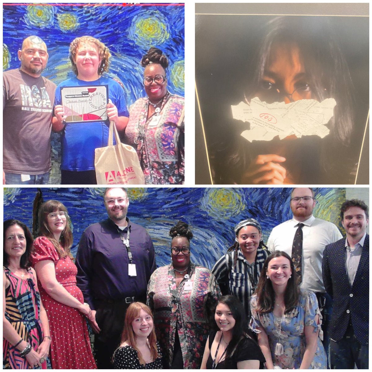 2nd High school @AldineChoice Art show!! Thank you art educators for celebrating your artists & empowering them to continue to create art! @AvalosPTECH @BlansonCTEHS @CarverHS_AISD @Hall_AISD @LaPromesa_AISD @VictoryECHS @adbustil @GabySierraEdu @drgoffney