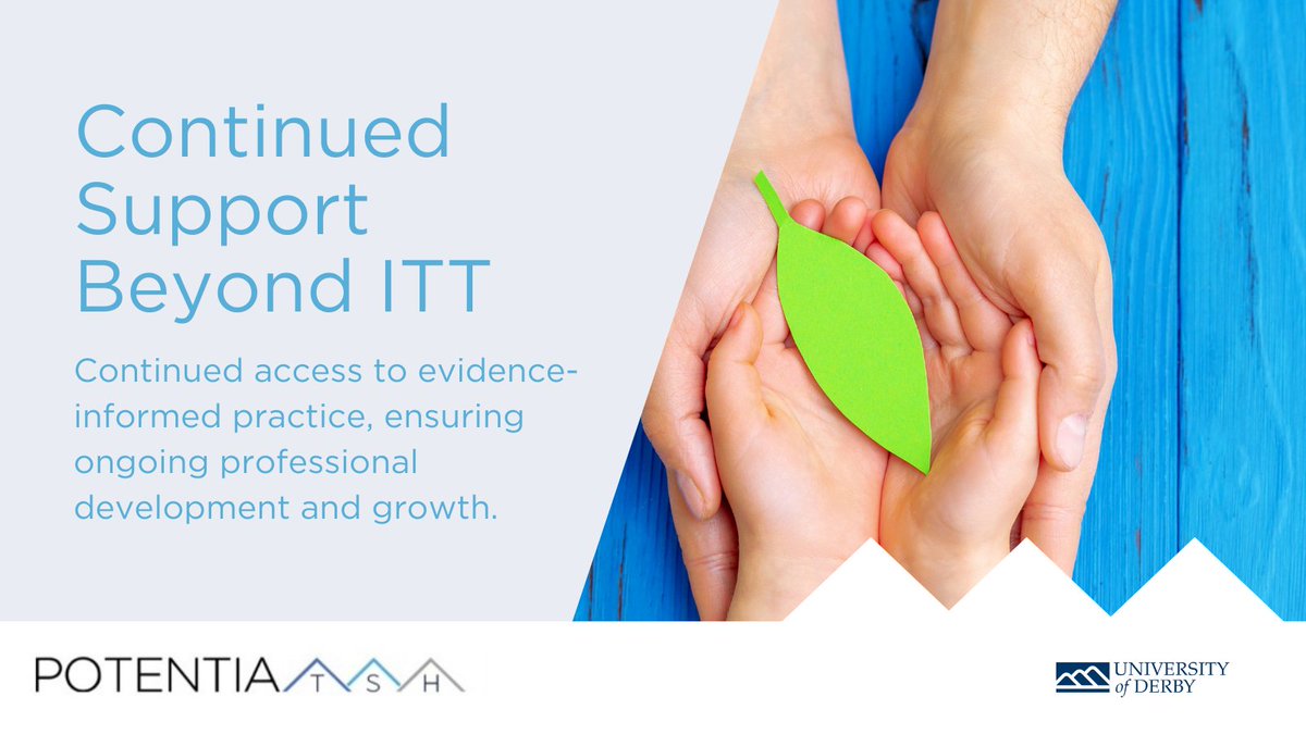 Unlock ongoing professional growth as an Early Career Teacher with Potentia TSH! Beyond Initial Teacher Training, we provide sustained access to evidence-informed practices, ensuring continuous support and development. @EDTvoice #EducationUK #ProfessionalDevelopment