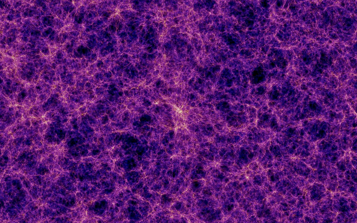The cosmic web is the structure of the Universe. Colossal filaments of hydrogen gas form a web-like structure containing immense galaxy clusters. These filaments are separated by voids of space unimaginably vast. This is what the Universe looks like on a grand-scale.