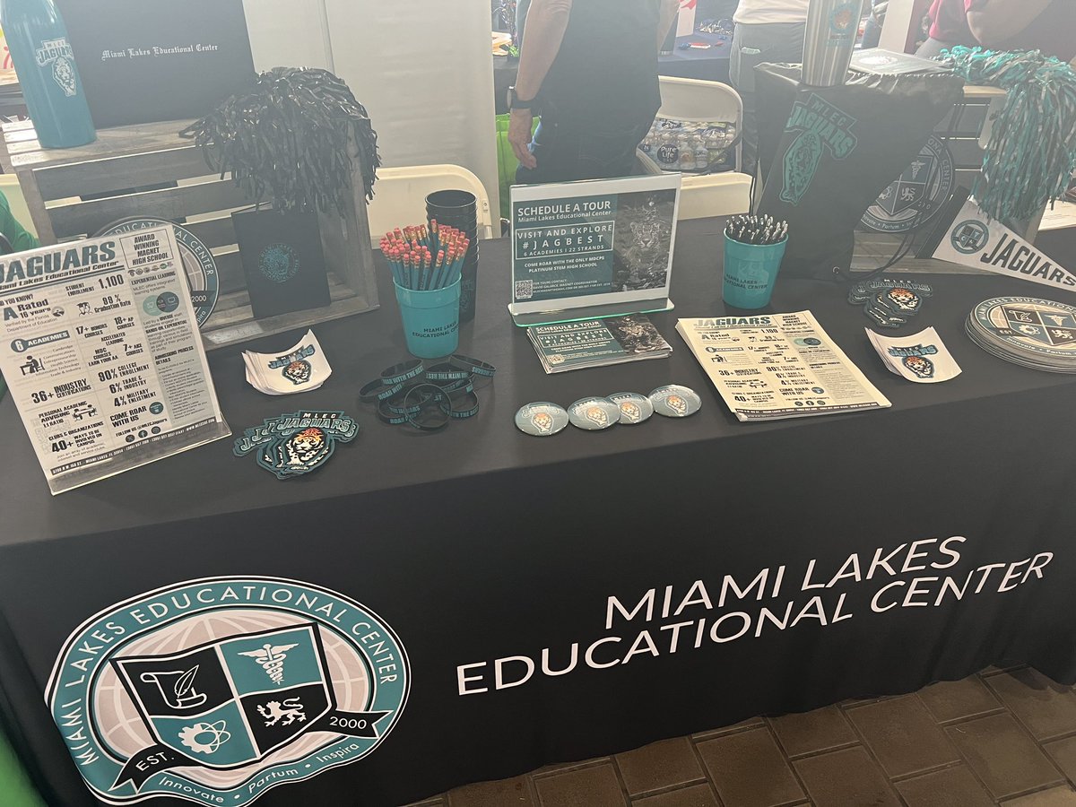 Come check us out today at the Parent Choice Expo at @mdcnorth. It’s never too late to make the right choice. Roar with Excellence at MLEC! @MDCPSNorth @miamimagnets @MDCPS