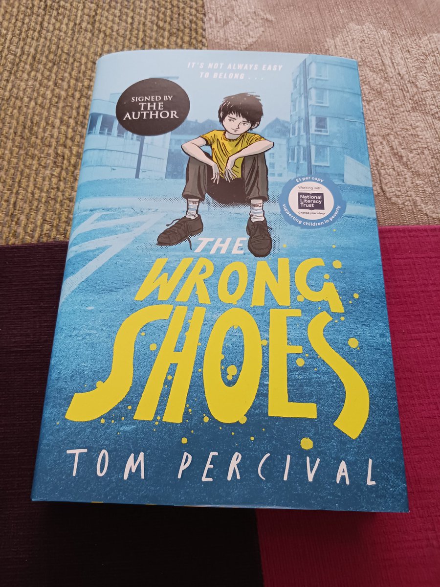 If you are a teacher you need to read The Wrong Shoes by @TomPercivalsays. Poignant with important things to say about child poverty with the most resilient main character you'll ever come across @simonkids_UK