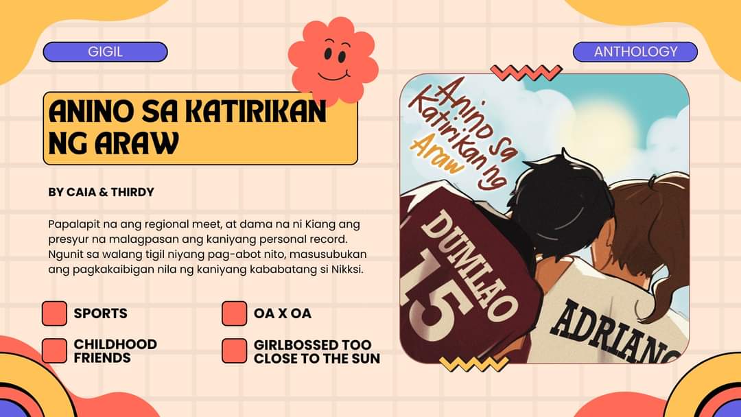 KomiketPH's tweet photo. GIGIL Presents: Anino sa Katirikan ng Araw by @soulfulweaver &amp; @barakorner! 

#tibonthology #KomiketPride2024 https://t.co/FAarISflxt
