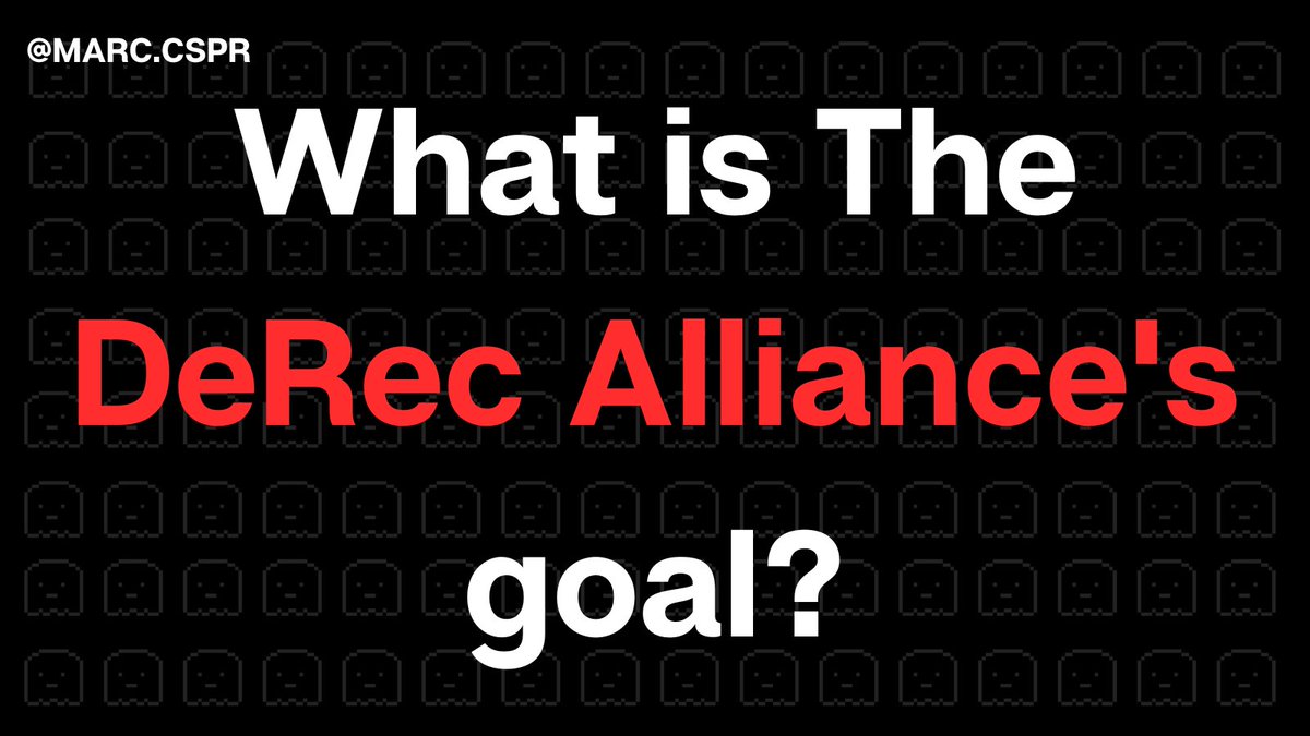 🤝 What is The DeRec Alliance's goal?

The @DeRecAlliance is a collaborative initiative to improve the way digital secrets are managed and retrieved, making these processes more secure, simple and accessible, which is crucial to the widespread adoption of emerging technologies…