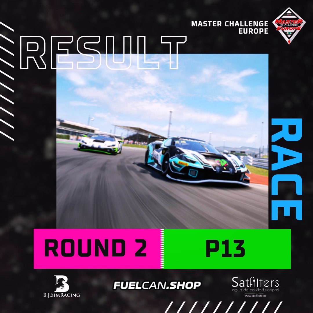RaikiriWolf's tweet photo. Resultados de la carrera de @IberianMLeague
Master Challenge Europe!!
Clasificamos P15 y al final fuimos remontando hasta la P13. Fue una carrera de aguantar 🙈
#Satfilters #BJsimracing #FuelCanShop #MasterChallengeEurope #IberianMotorsportLeague #SirocoVirtualRacing https://t.co/KQd2xLTfIx