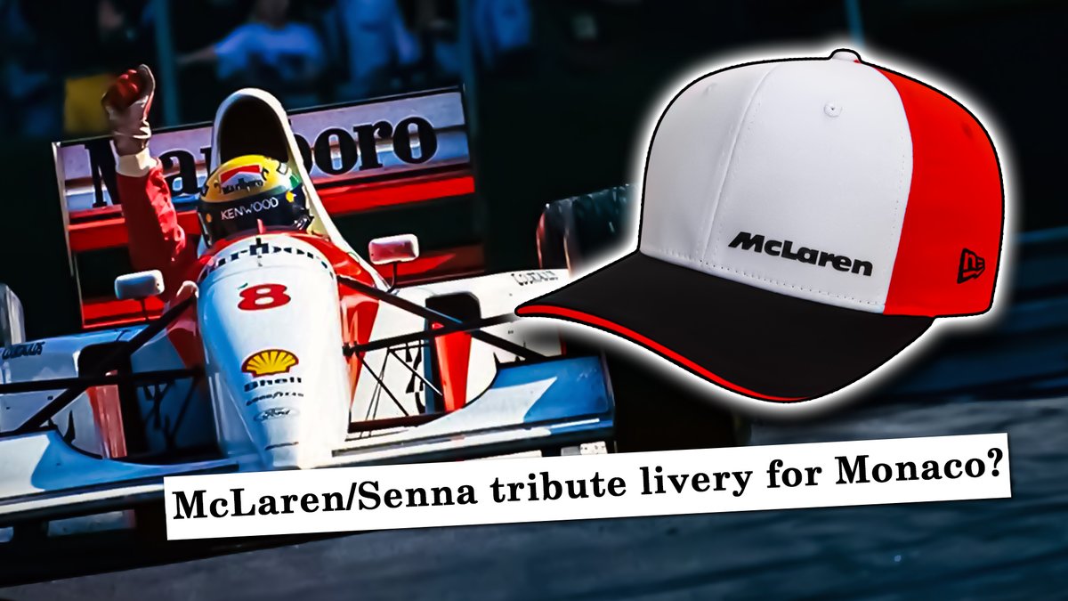 Wow! @McLarenF1 dropped a hugely familiar collection of gear on their store...and this might be the opening act to the easiest W for any #F1 team. Senna tribute livery for #MonacoGP AND the #EmiliaRomagnaGP?

#Formula1 #FormulaOne