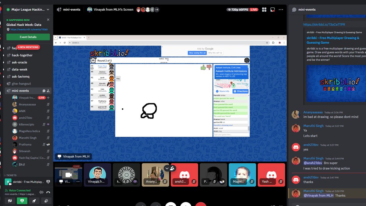 ig_rawx's tweet image. It&apos;s fun here at @MLHacks #globalhackweek 🥳