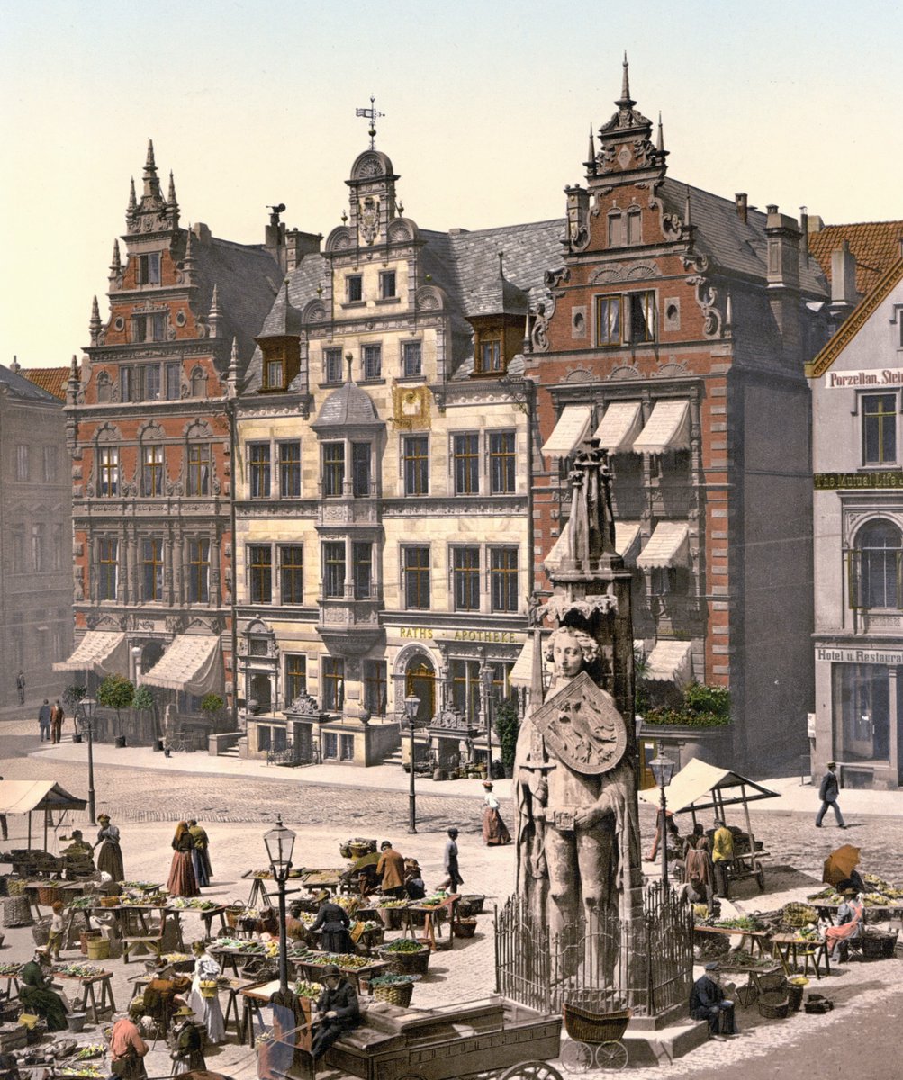 Bremen, German Empire (1900) 🇩🇪 

#DeutschesKaiserreich #Bremen #Deutschland #Germany #oldphotos #19thcentury #Bräm #GermanEmpire