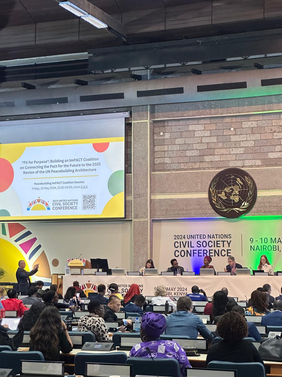 @Simpson_YPS: This ImPACT Coalition invites the peacebuilding community to contribute to a discussion & strategy for operationalising the aspirations of the Pact for the Future through the PBAR. The goal is to ensure that the 2025 Peacebuilding Architecture is ‘fit for purpose.'