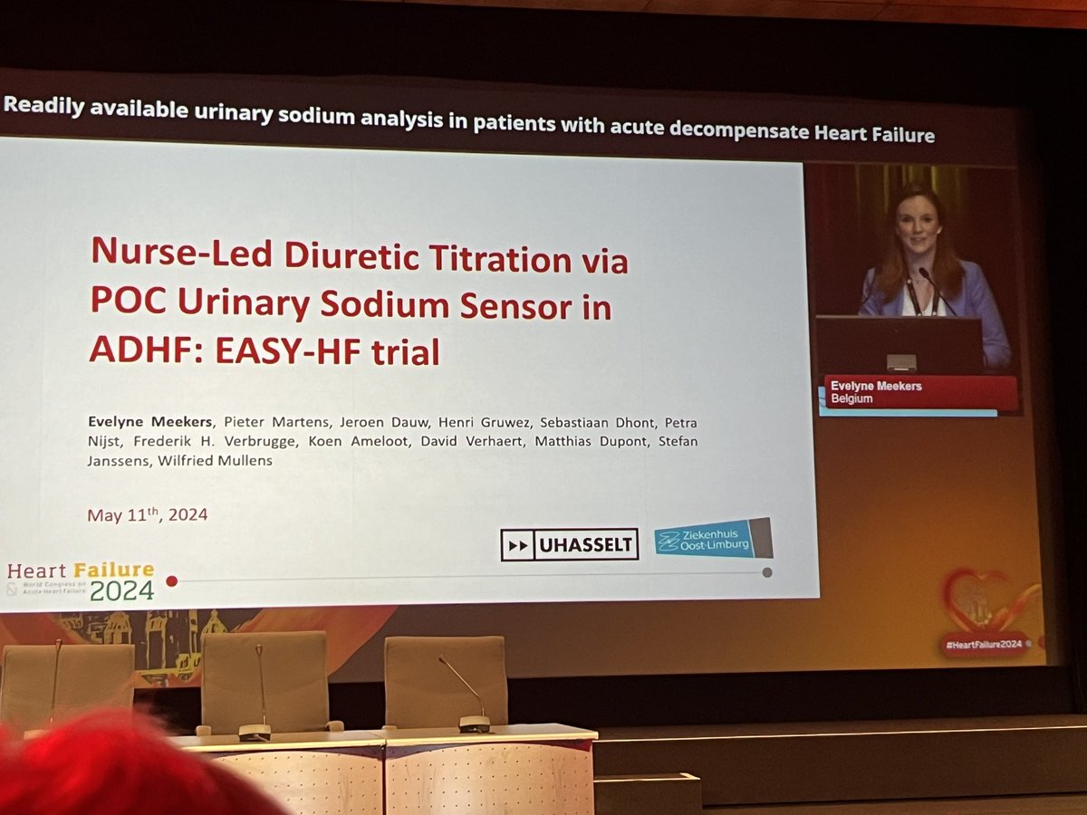 Pragmatic real-life RCTs with easy implementable cheap options to treat #heartfailure better by #HFAYoung is one fantastic way to move research forward. Kuddos to @EvelyneMeekers