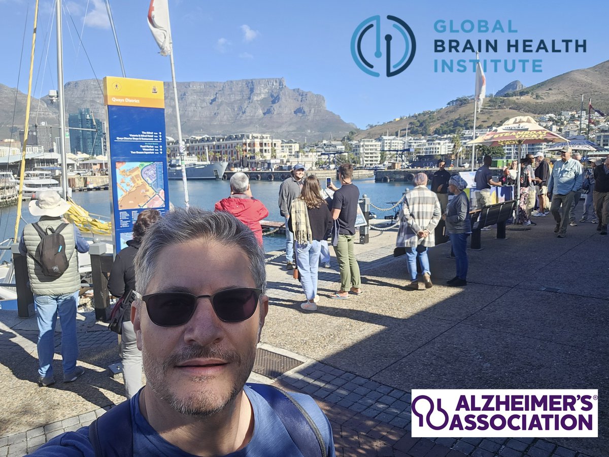 Sun is shining for the @alzassociation & @GBHI_Fellows conference in Cape Town! ☀️🇿🇦 Emerging dementia research in Africa & beyond #AAICSatellite @atlanticfellows 👉alz.org/satellite-symp…