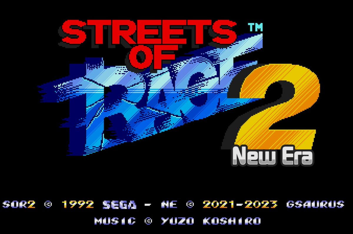 #StreetsofRage 2: New Era is a masterful ground-up reworking of the original classic game: a definitive 4-PLAYER widescreen version filled with improvements, available for modern platforms. Created by @gsaurus4, you can download FREE now at sor2newera.com #Sega #Fangame