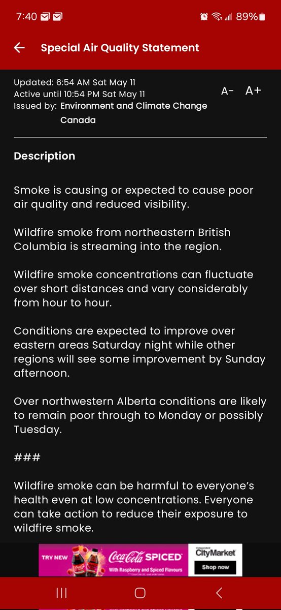 @MgtmMoisan @ABDanielleSmith @dtloewen I'm no friend to the UCP, but it looks like this is coming in from BC.
It's still a shitty start to a Saturday! #May25th #FireTheUCP