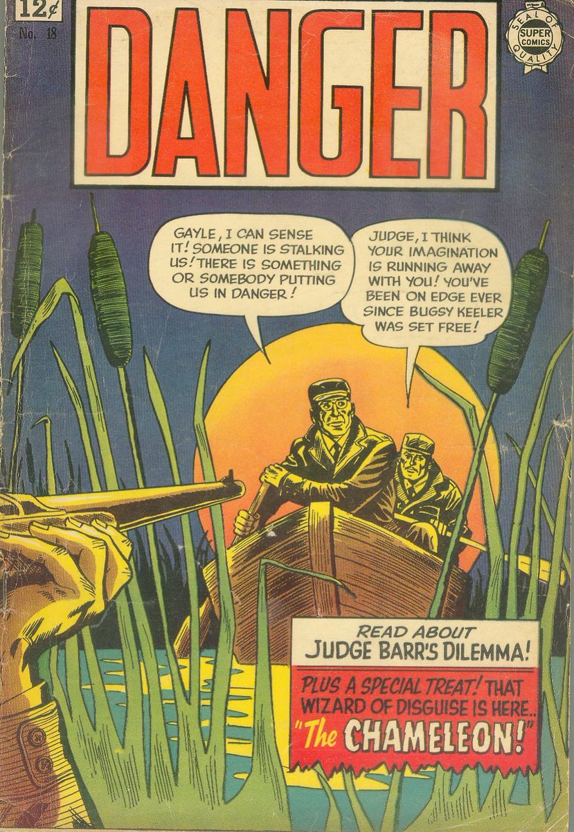 Comic Book Cover of the Day: 1948 Danger #18 from I.W. Publishing. Art by Ross Andru and Mike Esposito. #comic #ComicArt #comicbook #comicbookcover #comicbookart 
#horror #crime