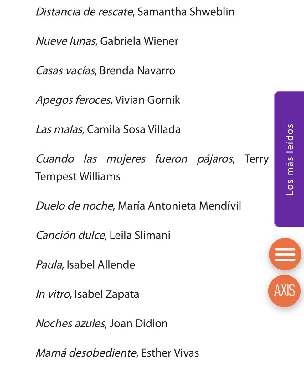 La__Mendivil's tweet photo. “Después de haber conocido a un grupo de escritoras que también son mamás con quienes más tarde formaríamos la colectiva @AMuchasVoces al menos no me siento sola” escribe @MarianaRocaC en
https://t.co/IAyOJ9RzTf
Gracias porque soy “una de esas” e incluir mi novela en las lecturas https://t.co/QkC9U6iYn7