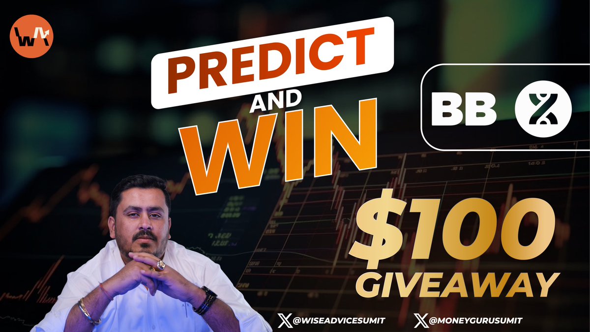 🎉 $𝟏𝟎𝟎 𝐆𝐢𝐯𝐞𝐚𝐰𝐚𝐲 𝐀𝐥𝐞𝐫𝐭 🎉

Predict the price of @bounce_bit Token and the closest one wins $100🤑

Just follow these steps👇

-Follow @wiseadvicesumit and @moneygurusumit 

-Comment your predicted price for @bounce_bit token

-Like and Retweet this post. 

Mainnet…