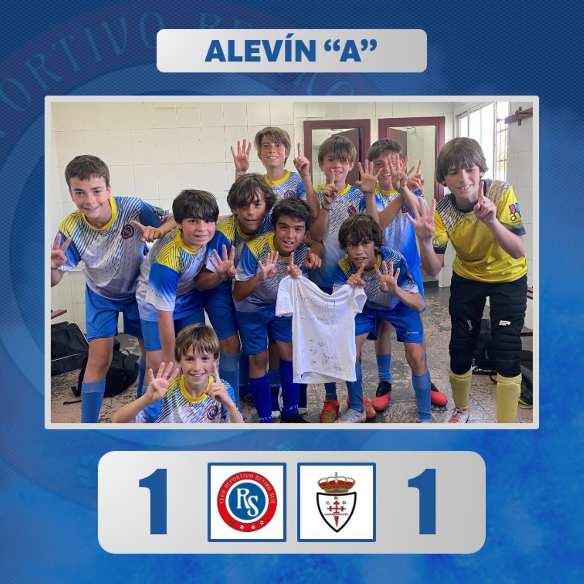cdretirosur's tweet photo. Alevín A 🟠

Los chicos se quisieron acordar de Llansó, compañero que ayer sufrió una lesión muy aparatosa durante el entrenamiento del equipo 🤝🏼

⚽ Pp

#ForzaRetiro 🔵⚪ https://t.co/4CpqbrUvGH